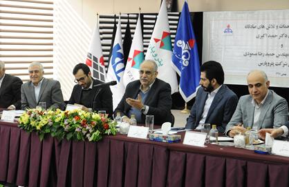 Managing Director of NIOC Attends the Ceremony Held for Outgoing and  Incoming Managing Director of Petropars