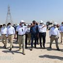 Pedec and Petropars Group CEOs' visit to Central Treatment Export Plant  in South Azadegan Oil Field