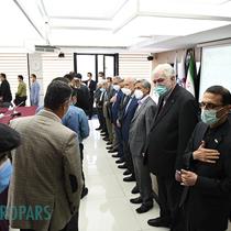 CEO Petropars Group Nowruz meeting with colleagues, April 3