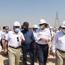 Pedec and Petropars Group CEOs' visit to Central Treatment Export Plant  in South Azadegan Oil Field
