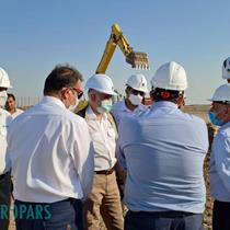 Petropars Group CEOs' visit to Central Treatment Export Plant (CTEP) Unit in South Azadegan Oil Field