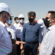 Pedec and Petropars Group CEOs' visit to Central Treatment Export Plant  in South Azadegan Oil Field