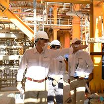 Managing Director of Petropars Groups Pays a Visit to the Final Stages before Completion of Phase 19 of South Pars Gas Field