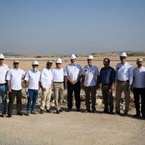 Visited Managing Director Of Petropars Group Of Dehdasht  Site