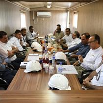 Visited Managing Director Of Petropars Group Of Dehdasht  Site
