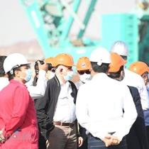 Petropars Group CEO visits the process of manufacturing equipment regarding Forouzan OilField Development Plan