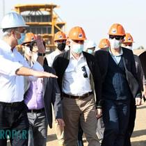 Petropars Group CEO visits the process of manufacturing equipment regarding Forouzan OilField Development Plan