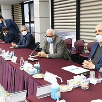 Dr. Mousavi's first meeting as the new CEO with the members of Petropars board of directors