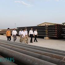 Petropars Group CEO and Managers Visit to warehouses, Yard and Jetty in Kish