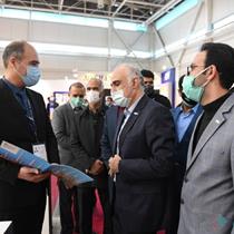 بازدید مدیرعامل گروه پتروپارس و هیات همراه از سالن سازندگان تجهیزات صنعتی ایران (ستصا)