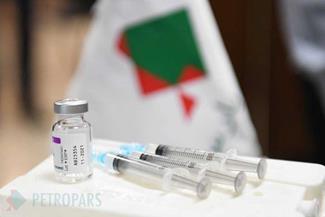 The end of the third stage of vaccination of petropars group staff