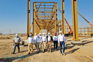 Petropars Group CEOs' visit to Central Treatment Export Plant (CTEP) Unit in South Azadegan Oil Field
