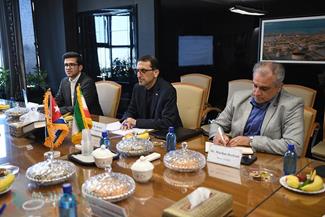 Iran-Cuba Oil Cooperation Opportunity Evaluation Meeting with the presence of Dr. Moosavi, Managing Director of Petropars Group, and Nestor Perez Frank, Vice President of the CUPET, June 19, 2022