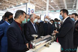 بازدید مدیرعامل گروه پتروپارس و هیات همراه از سالن سازندگان تجهیزات صنعتی ایران (ستصا)