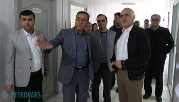 The Managing Director of Petropars Group Visits  South Azadegan Project