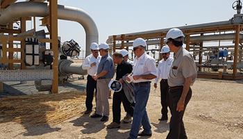 Managing Director of Petropars Group Pays a 10-Hour Visit to South Azadegan Project