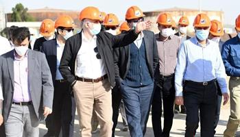 بازدید مدیرعامل گروه پتروپارس از فرآیند ساخت تجهیزات طرح توسعه میدان فروزان