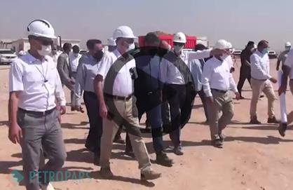 Petropars Group CEO's visit to South Azadegan Development Plan_Video 