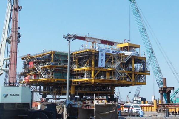 First Jacket of Phase 12 of South Pars Gas Development Project Loaded