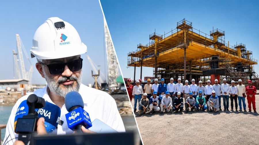 Petropars Advances Bilal Gas Field Development with Successful Installation of the Third Offshore Platform Deck