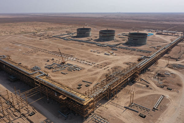  Construction and commissioning of South Azadegan oilfield’s CTEP